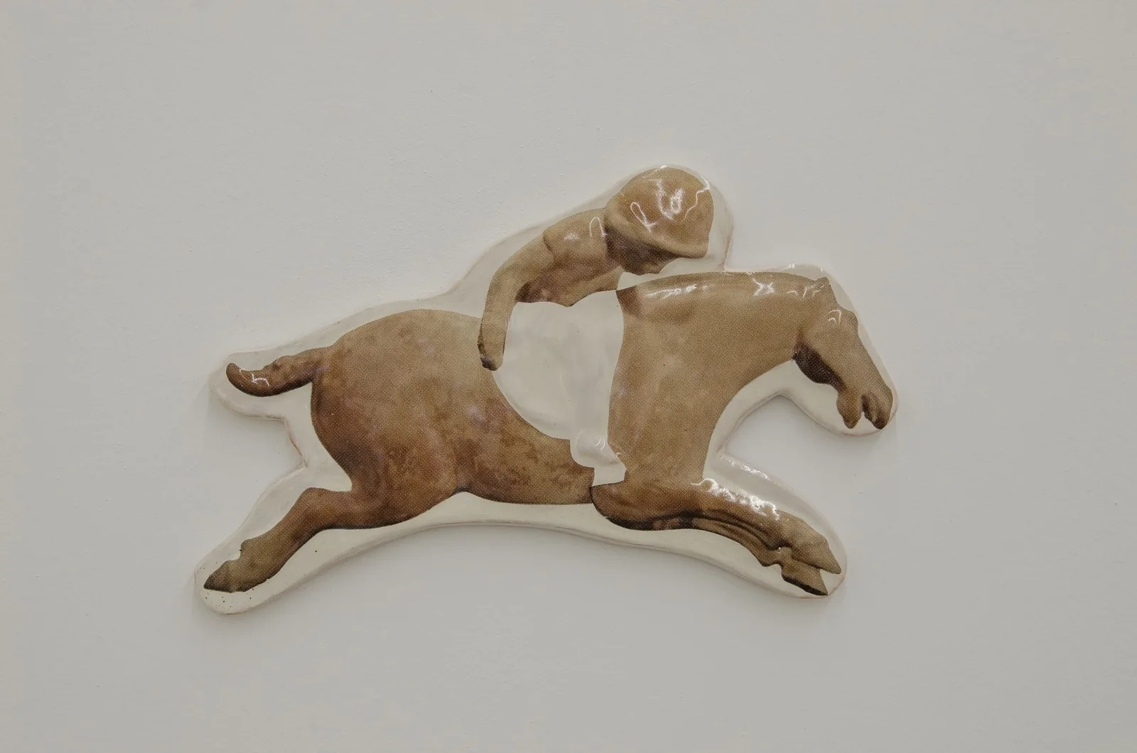 Daniele Franzella, Fantino, 2019. Photoceramic · 26 × 40 cm