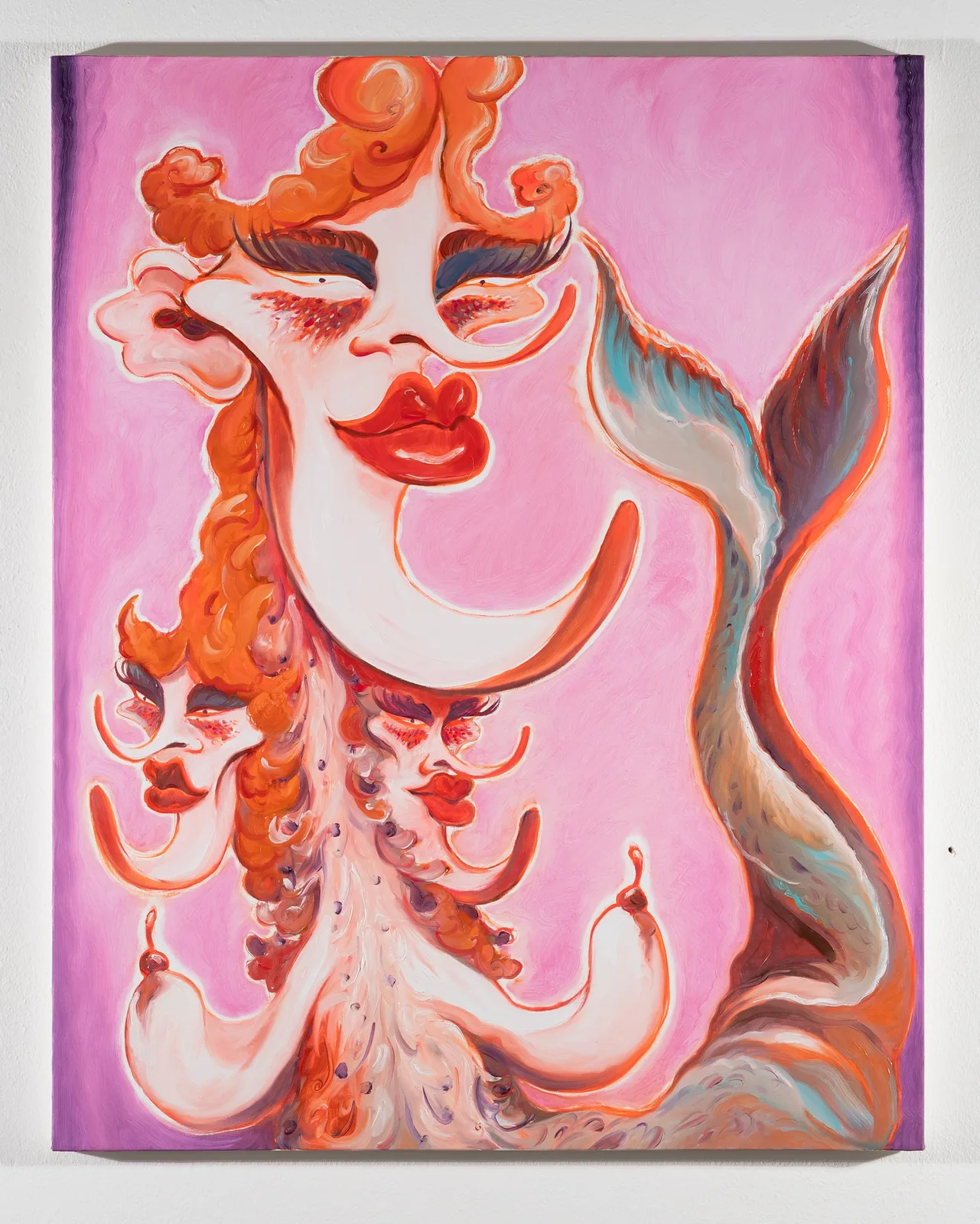 Luigi Presicce, Senza titolo, 2024. Oil on canvas · 100 × 80 cm