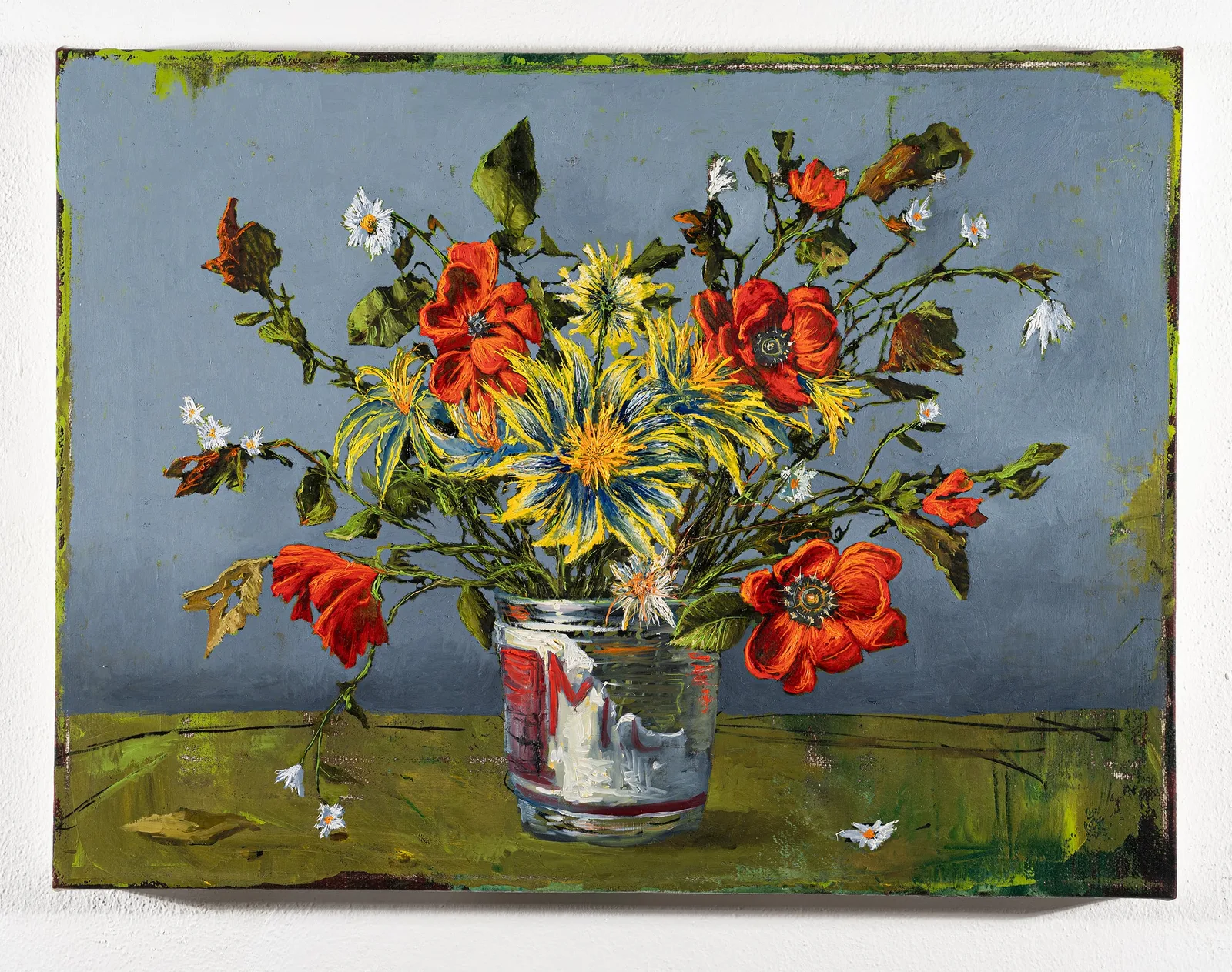 Francesco De Grandi, N. M., 2023. Oil on canvas · 45 × 60 cm