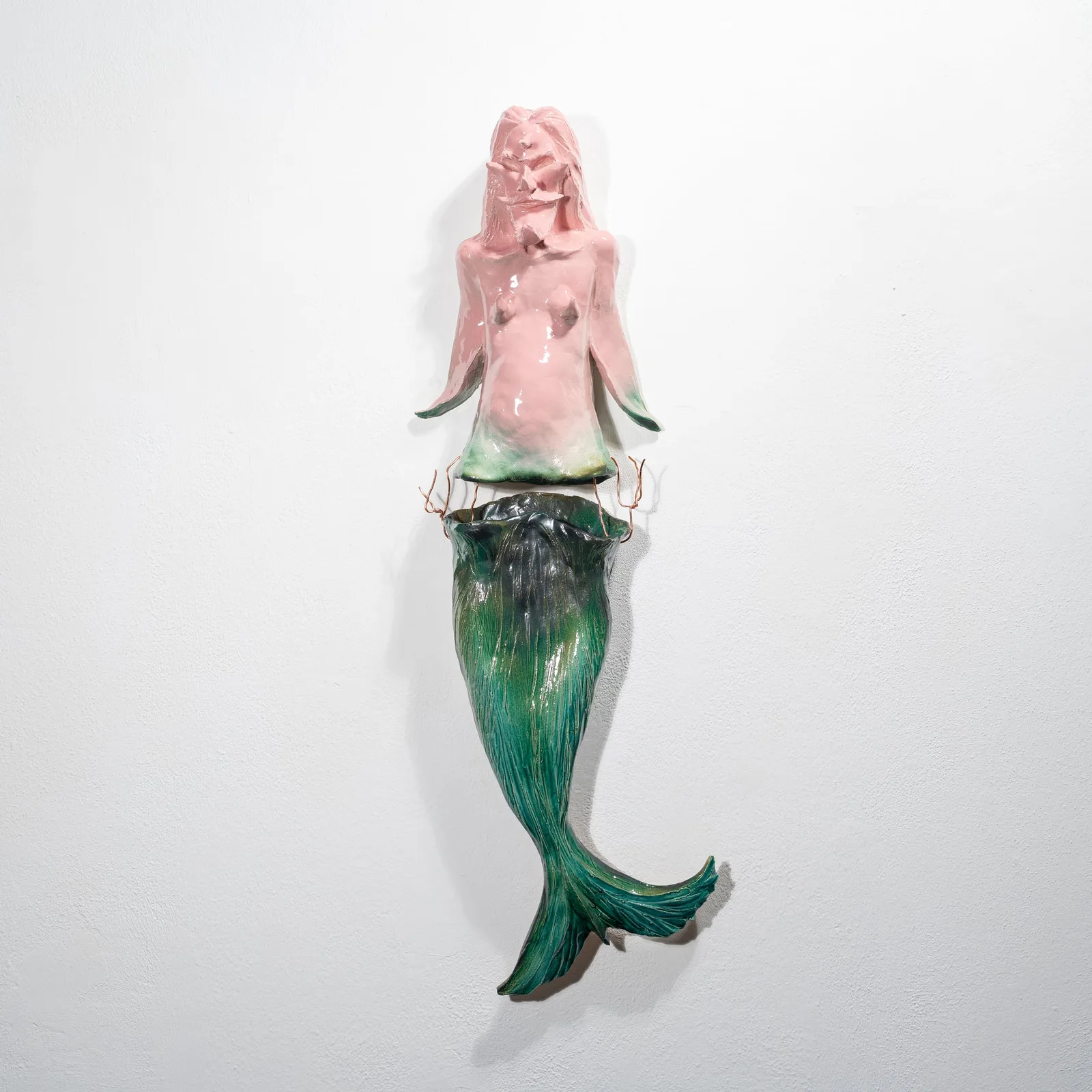 Luigi Presicce, Senza titolo, 2025. Ceramic · 76 × 22.5 × 10.5 cm