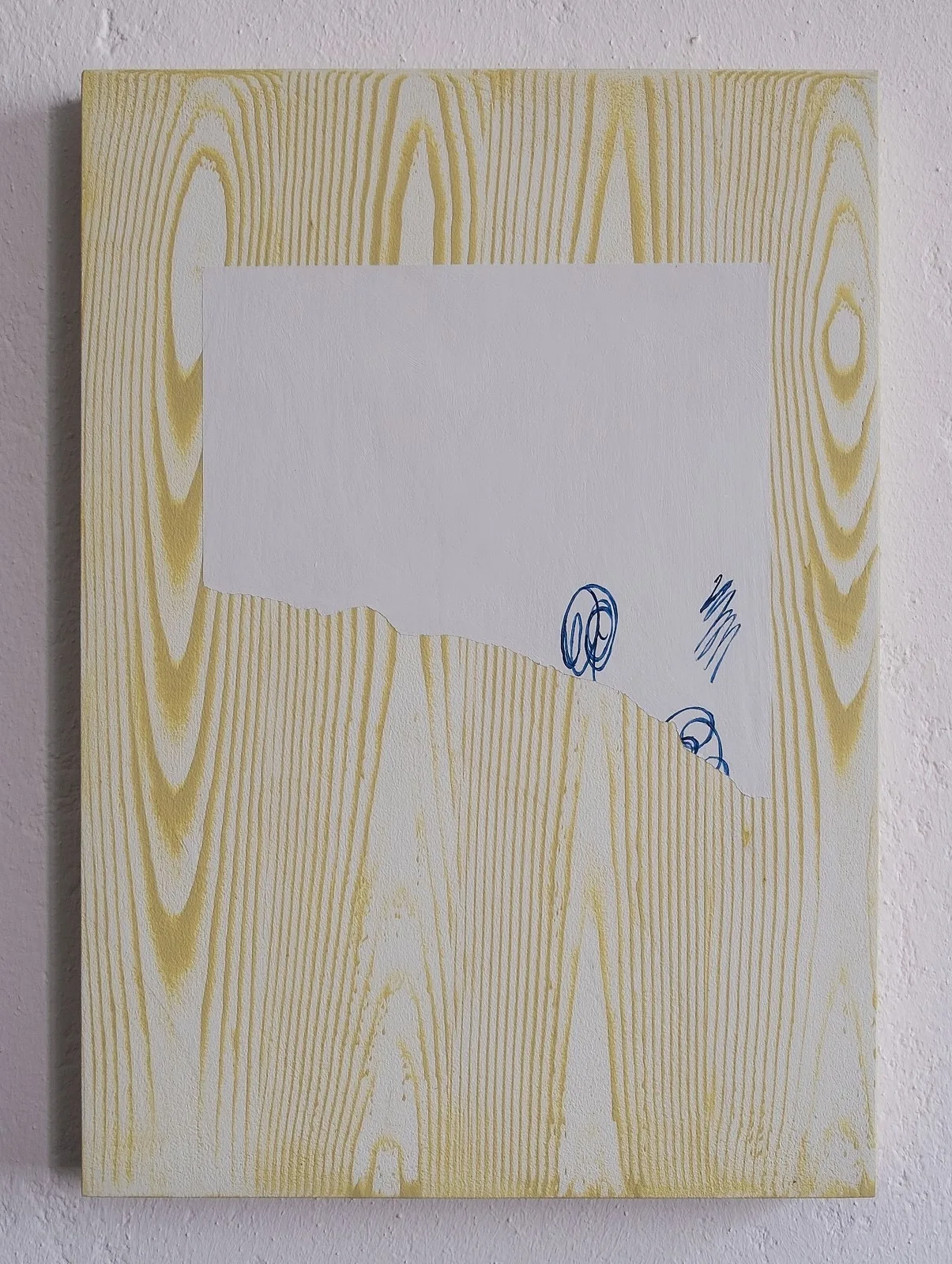 Katharina Maderthaner, Primo amore #2, 2017. Acrylic on wood · 40 × 30 cm