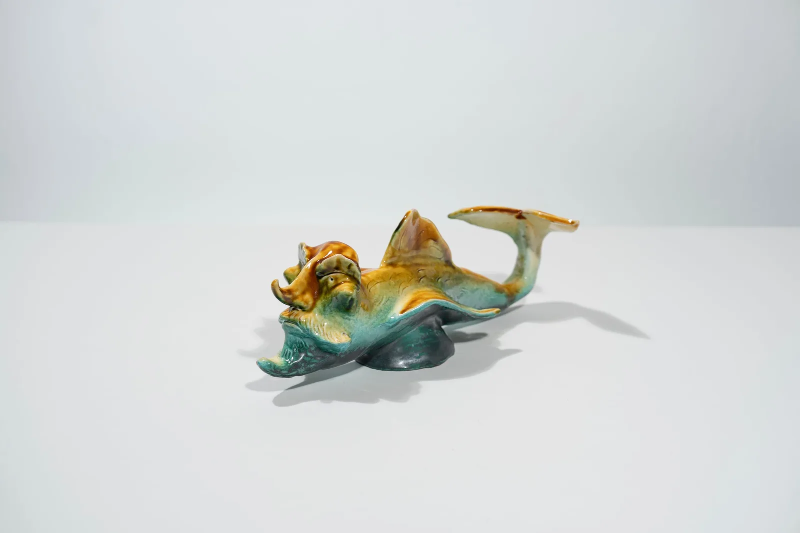Luigi Presicce, Senza titolo, 2025. Ceramic · 14 × 35 × 16 cm