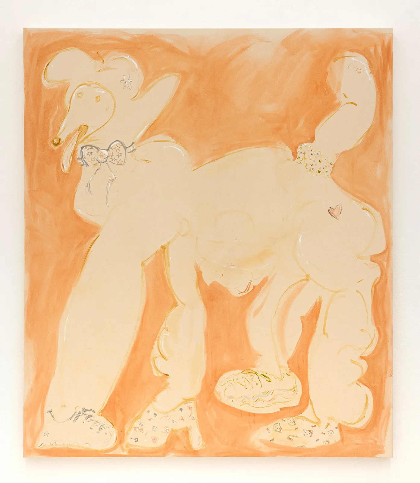 Letizia Lucchetti, Osvaldo, 2023. Oil on canvas · 150 × 140 cm