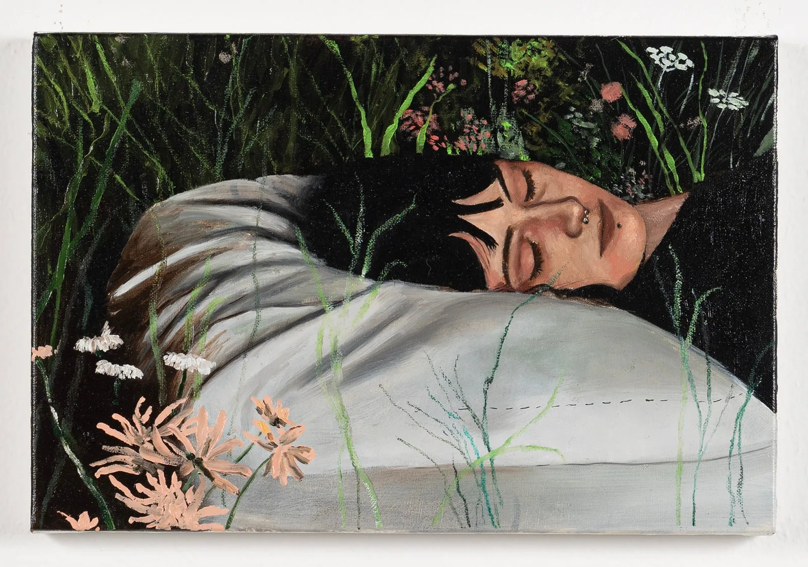 Giovanni Bongiovanni, Lara, 2024. Oil on canvas · 20 × 30 cm