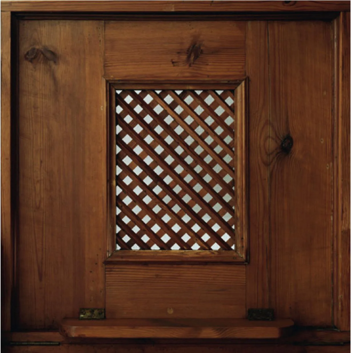 INTERIEUR. Andreas Thein, Beichtstuhl (Confessionale), 2011, C-Print Diasec, 80 x 80 cm