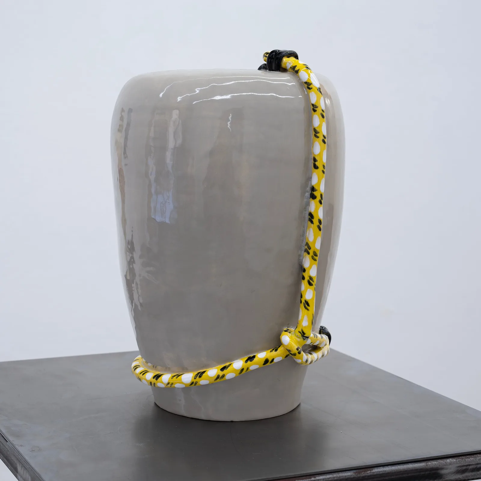 Katharina Maderthaner, Vase #04, 2023. Ceramic · 29 × 18 × 18 cm
