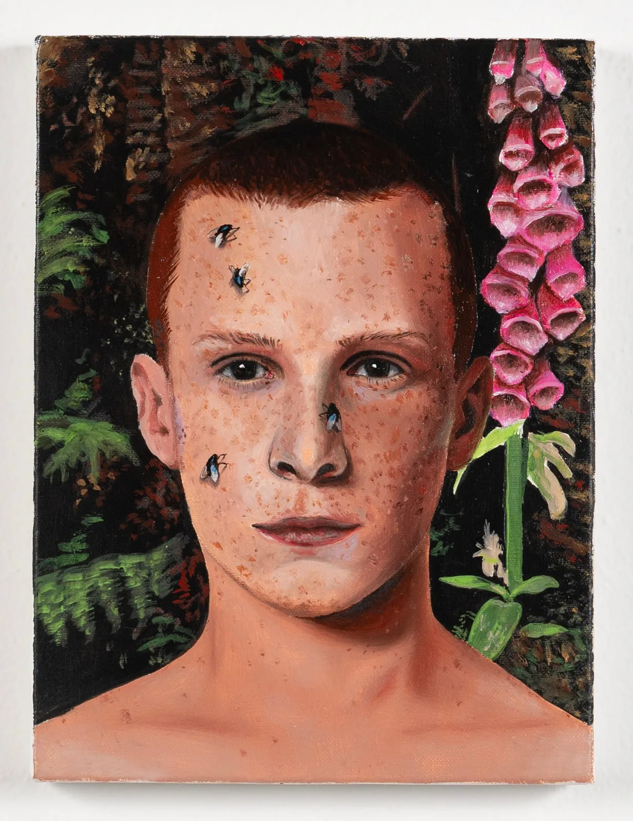 Giovanni Bongiovanni, Pilurusso, 2024. Oil on canvas · 24 × 18 cm