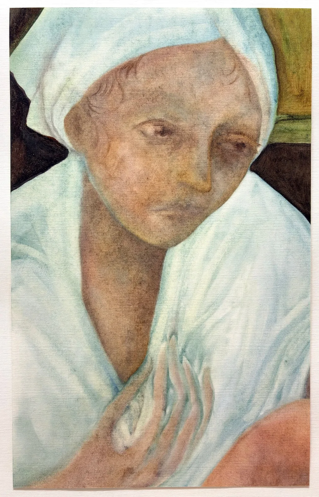 Pauline Rintsch, Private (for better or worse), 2024. Oil on paper · 48 × 30 cm