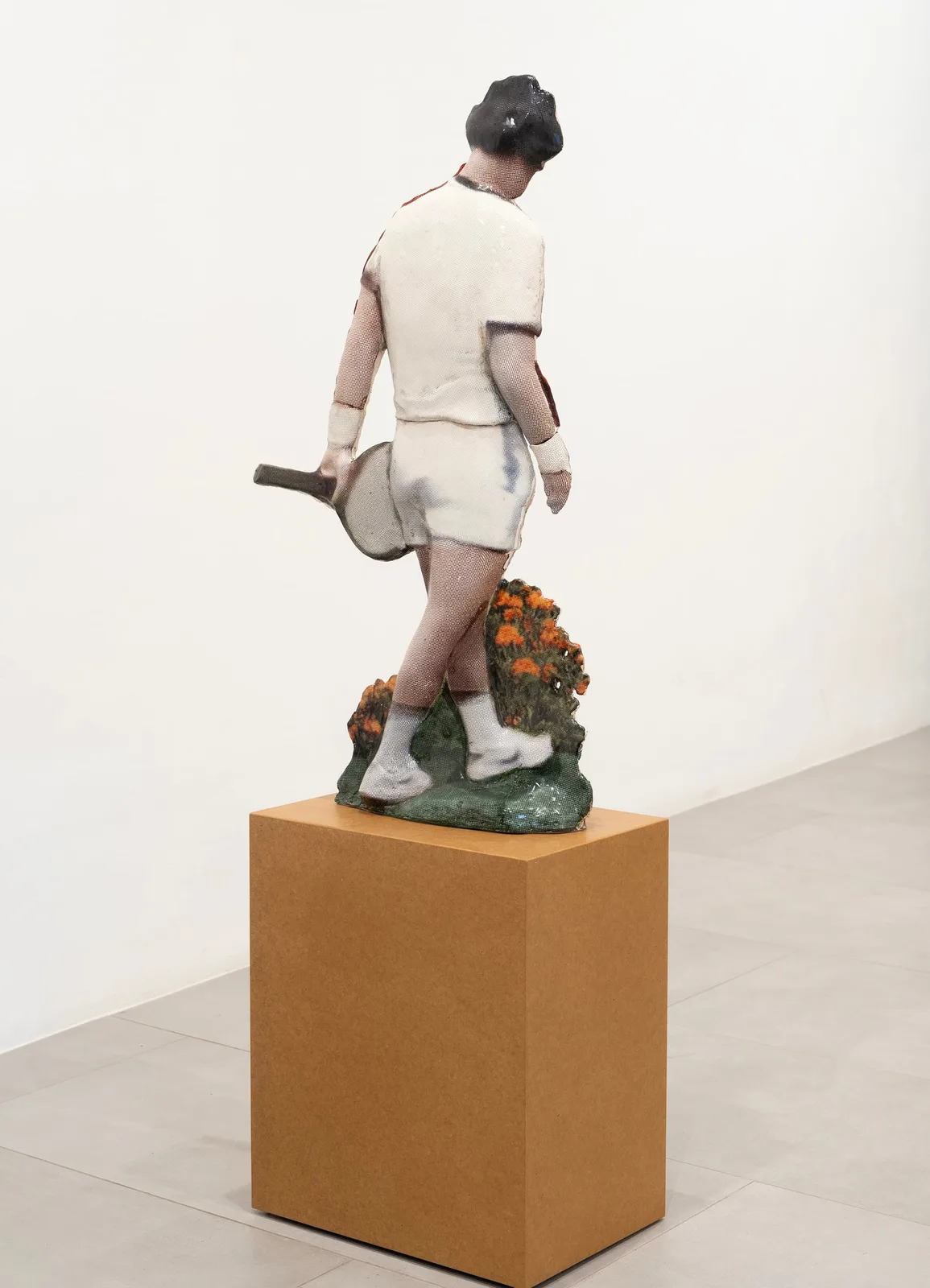 Daniele Franzella, Marygold, 2024. Ceramic · 107 × 53 × 18 cm