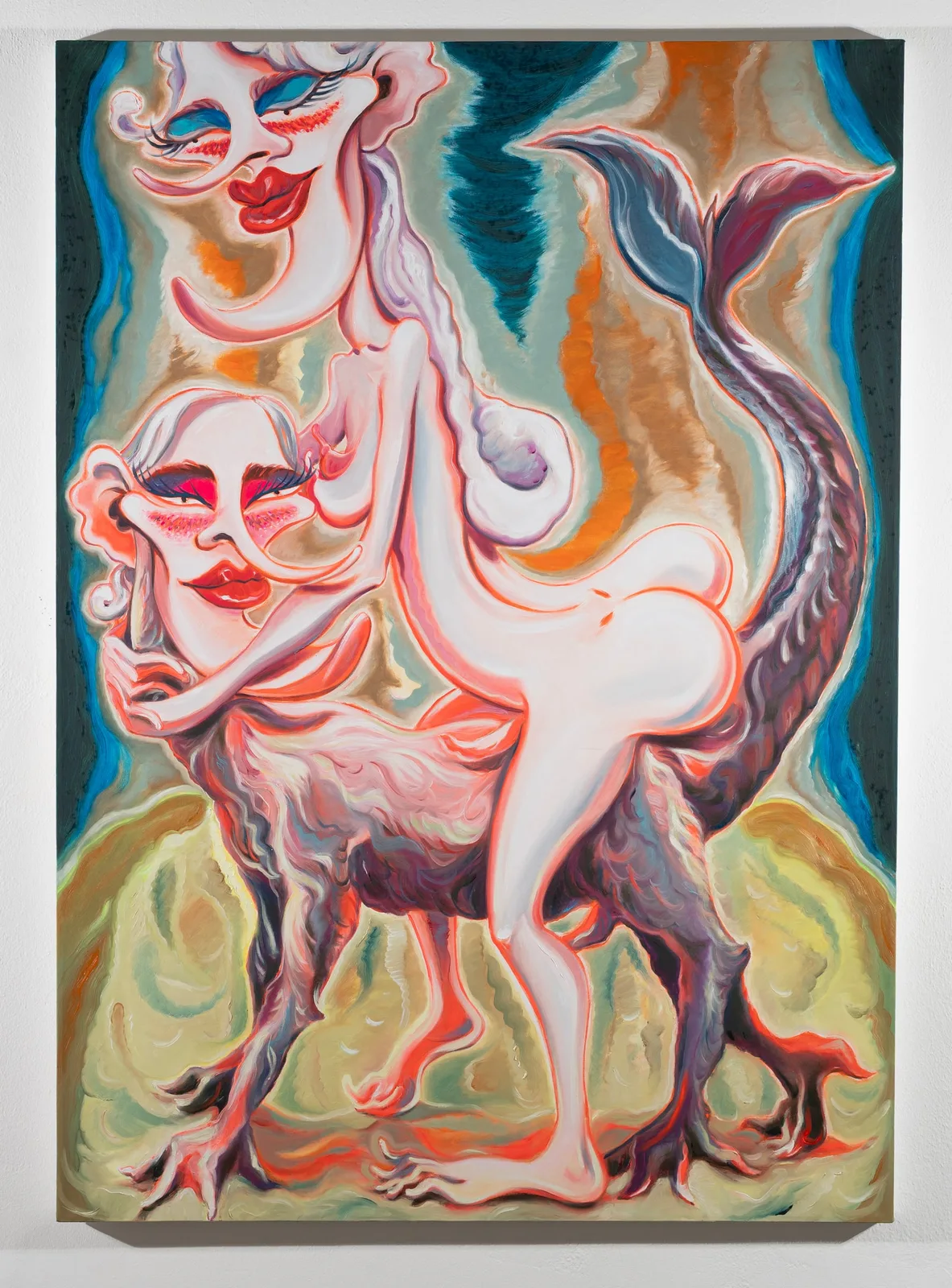 Luigi Presicce, Senza titolo, 2024. Oil on canvas · 140 × 100 cm