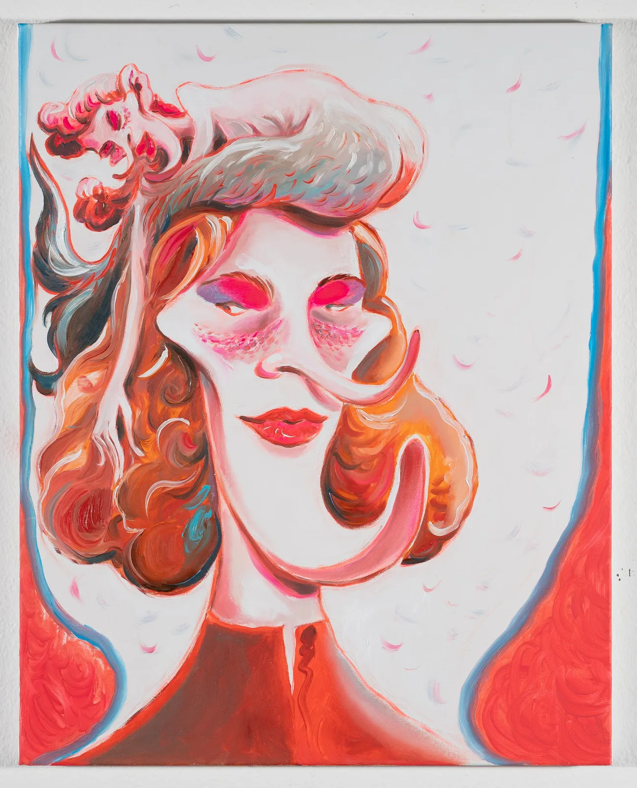 Luigi Presicce, Senza titolo, 2024. Oil on canvas · 50 × 40 cm