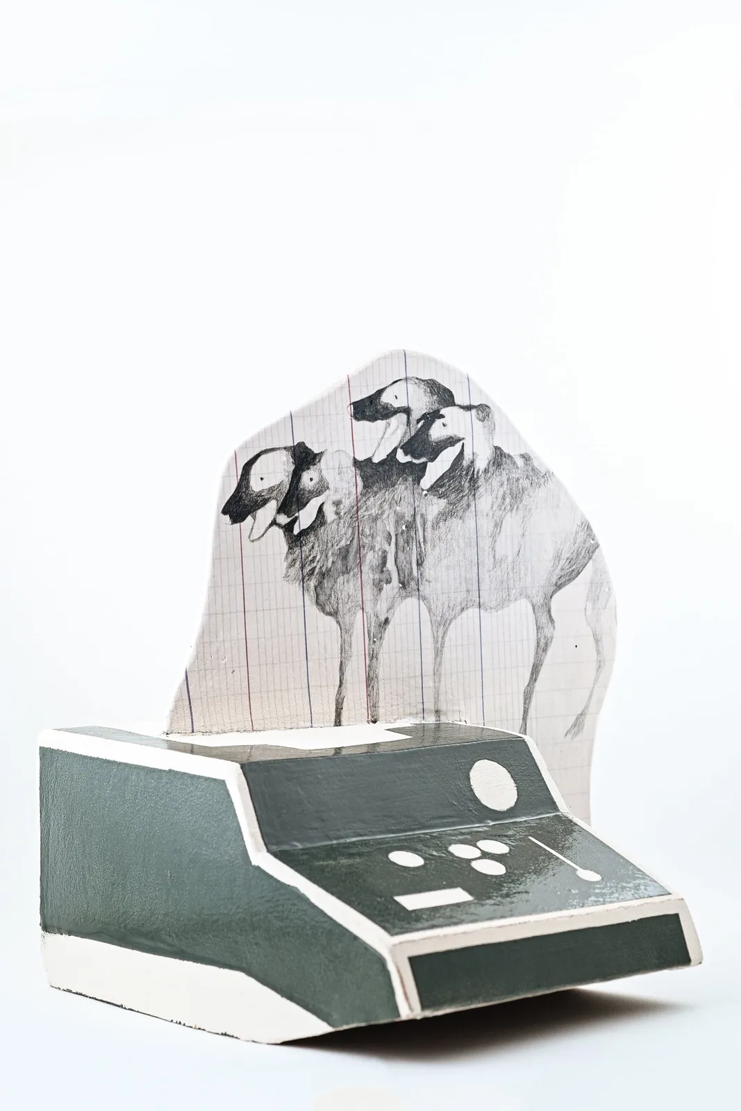 Daniele Franzella, 1489, 2023. Ceramic · 25 × 30 × 34 cm