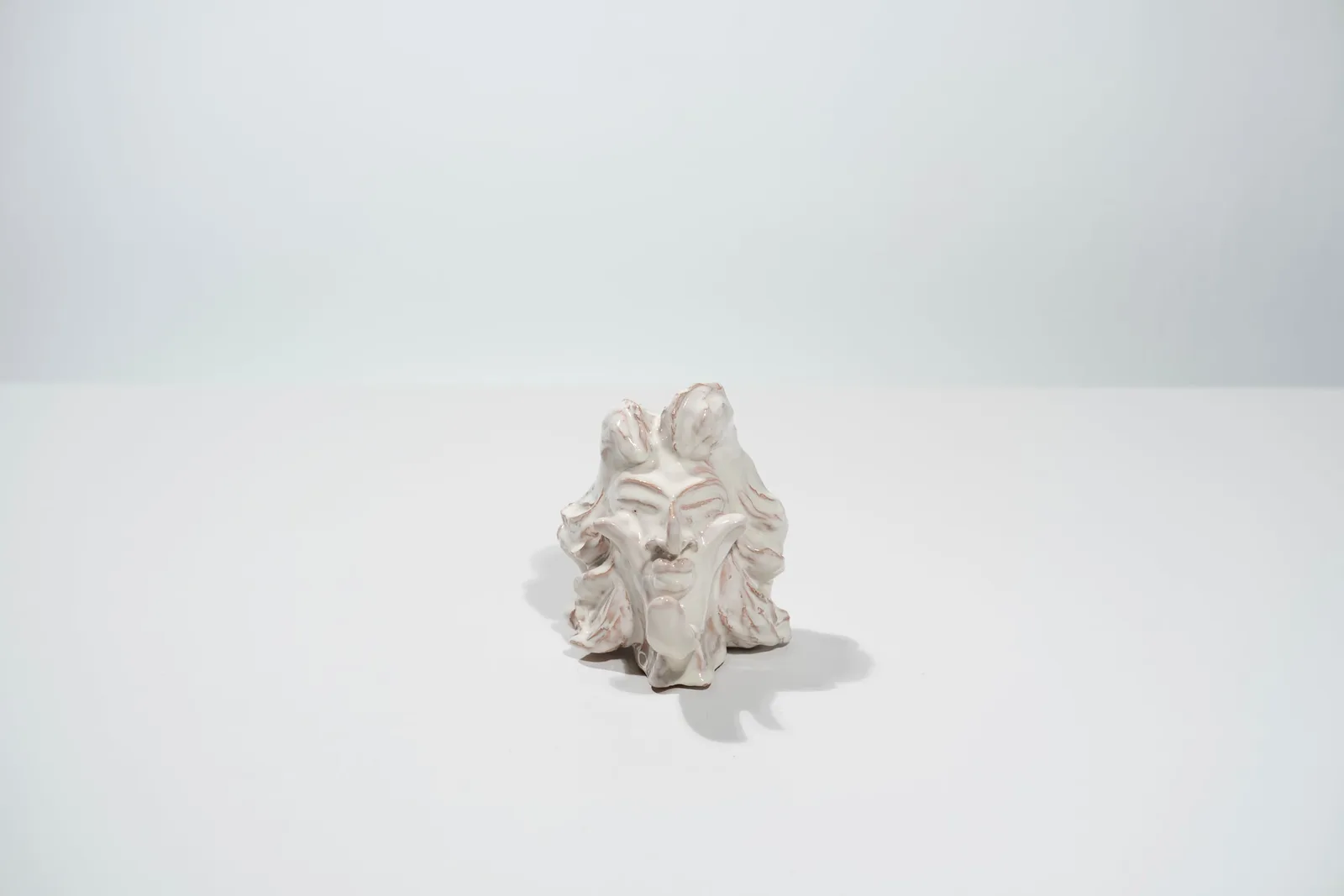 Luigi Presicce, Senza titolo, 2025. Ceramic · 16 × 16.5 × 13 cm