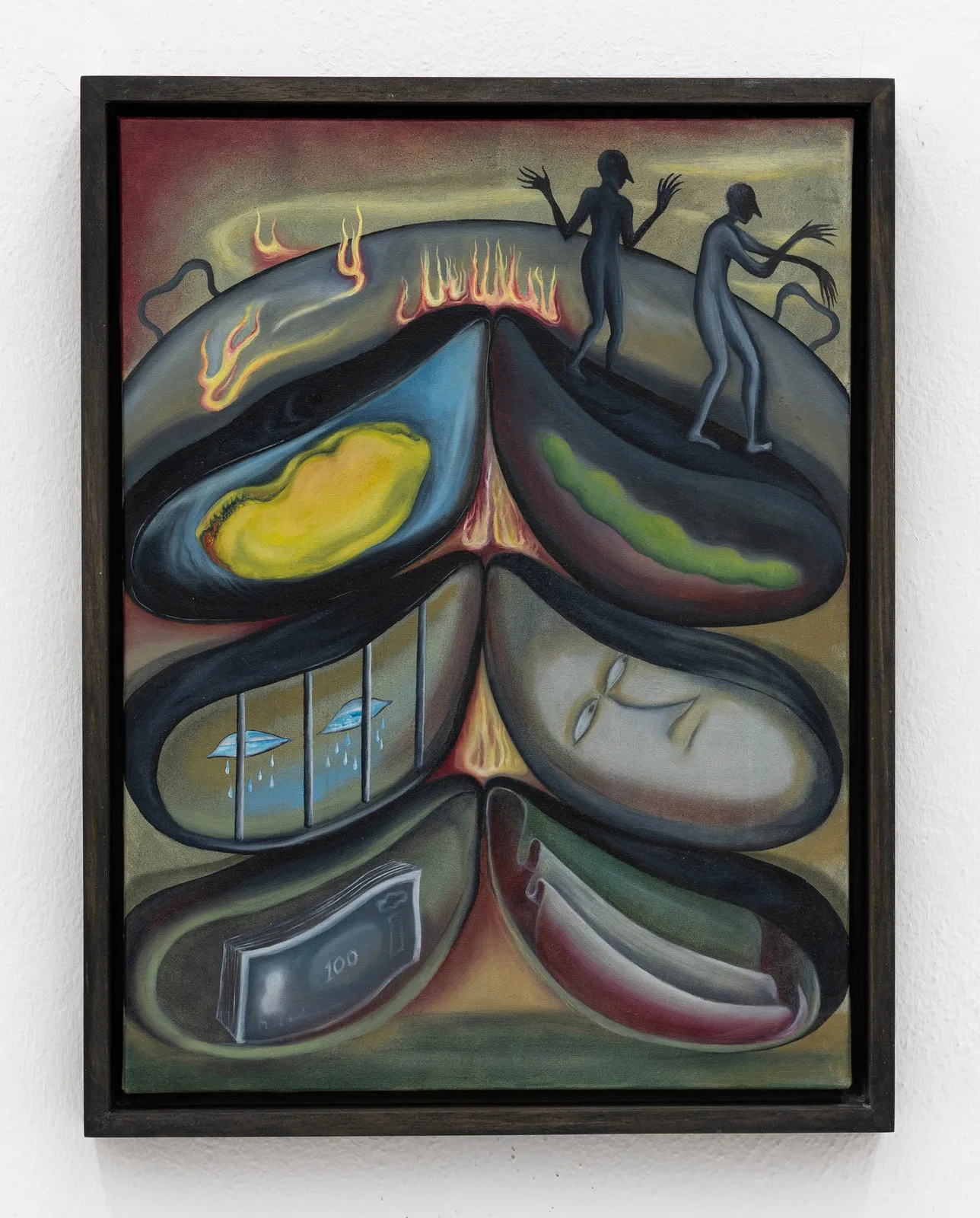 Agnese Guido, Impepata, 2022. Oil on canvas · 40 × 30 cm