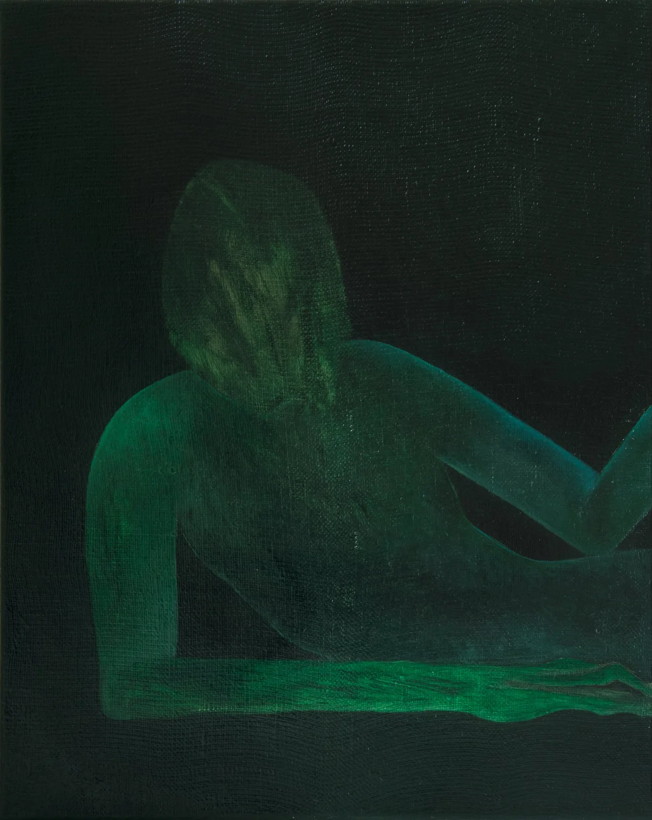 Danilo Stojanovic, Ghoul II, 2022. Oil on linen · 30 × 24 cm